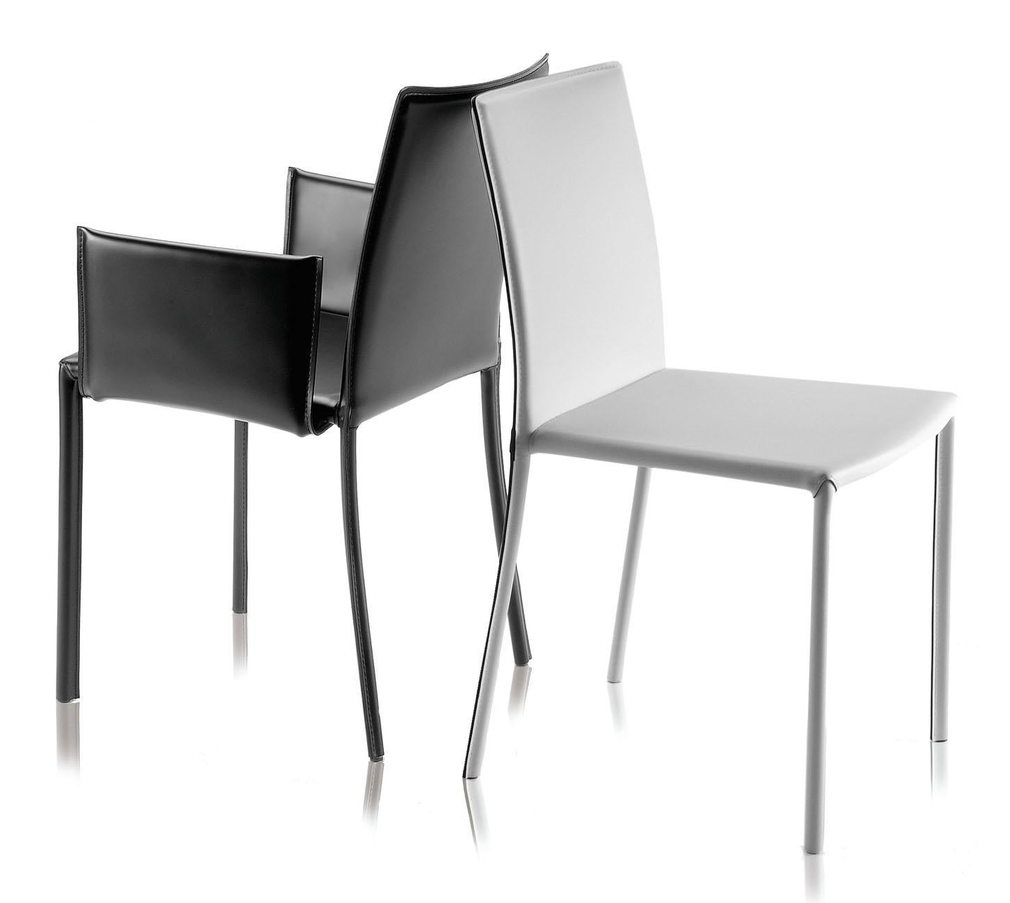 Modern Gebrüder Thonet Vienna GmbH Twiggy Chair in White and Backrest For Sale