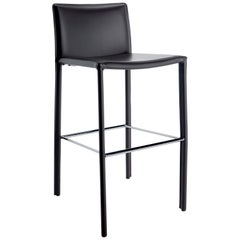 Gebrüder Thonet Vienna GmbH Twiggy Small Chair in Black Upholstery & Backrest
