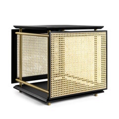 Gebrüder Thonet Vienna GmbH Wiener Box Small Coffee Table in Wood