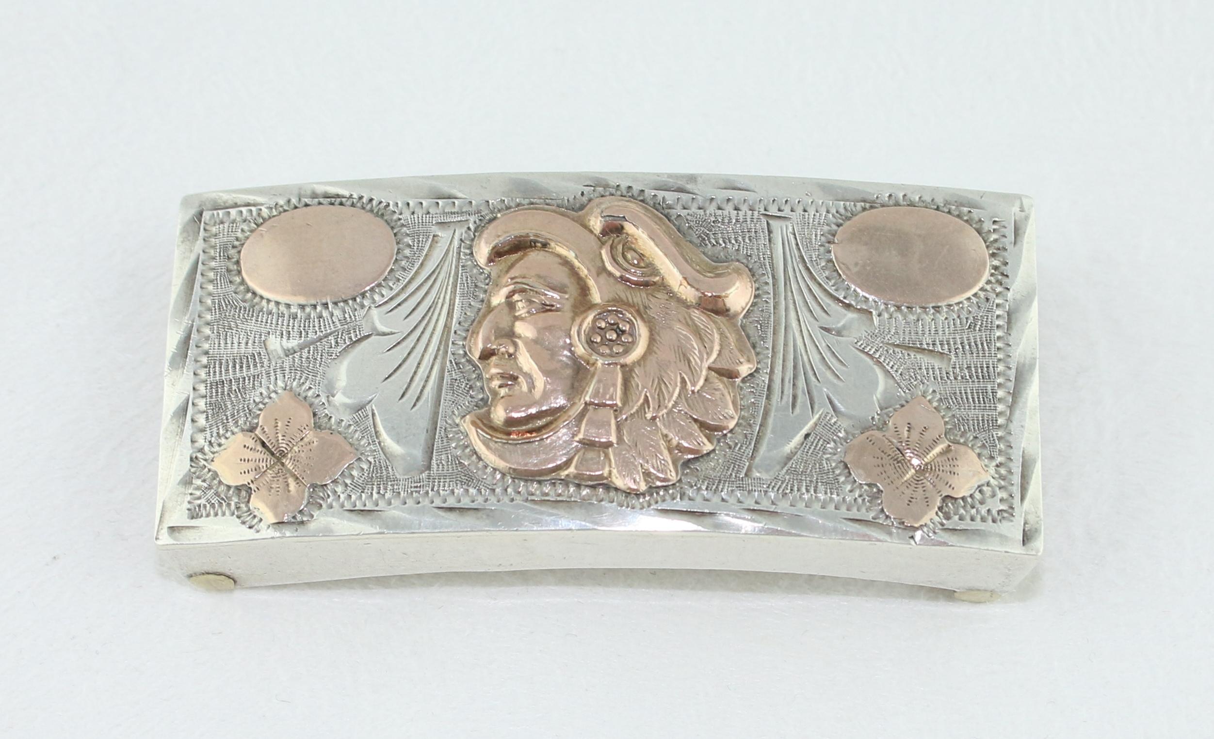 mexican belt buckle
