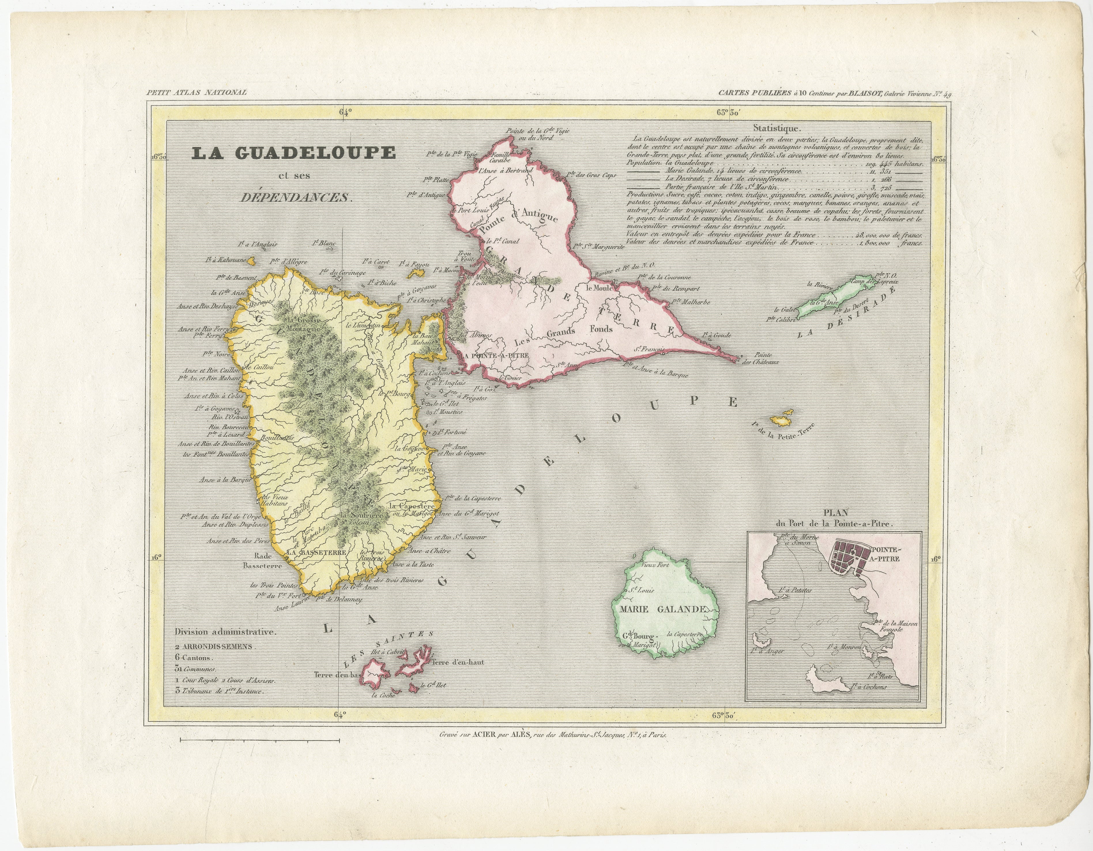 Cette carte intitulée 