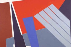 Verso il Rosso - Dipinto di Gualtiero Nativi - 1979