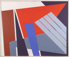 Verso il Rosso - Dipinto di Gualtiero Nativi - 1979