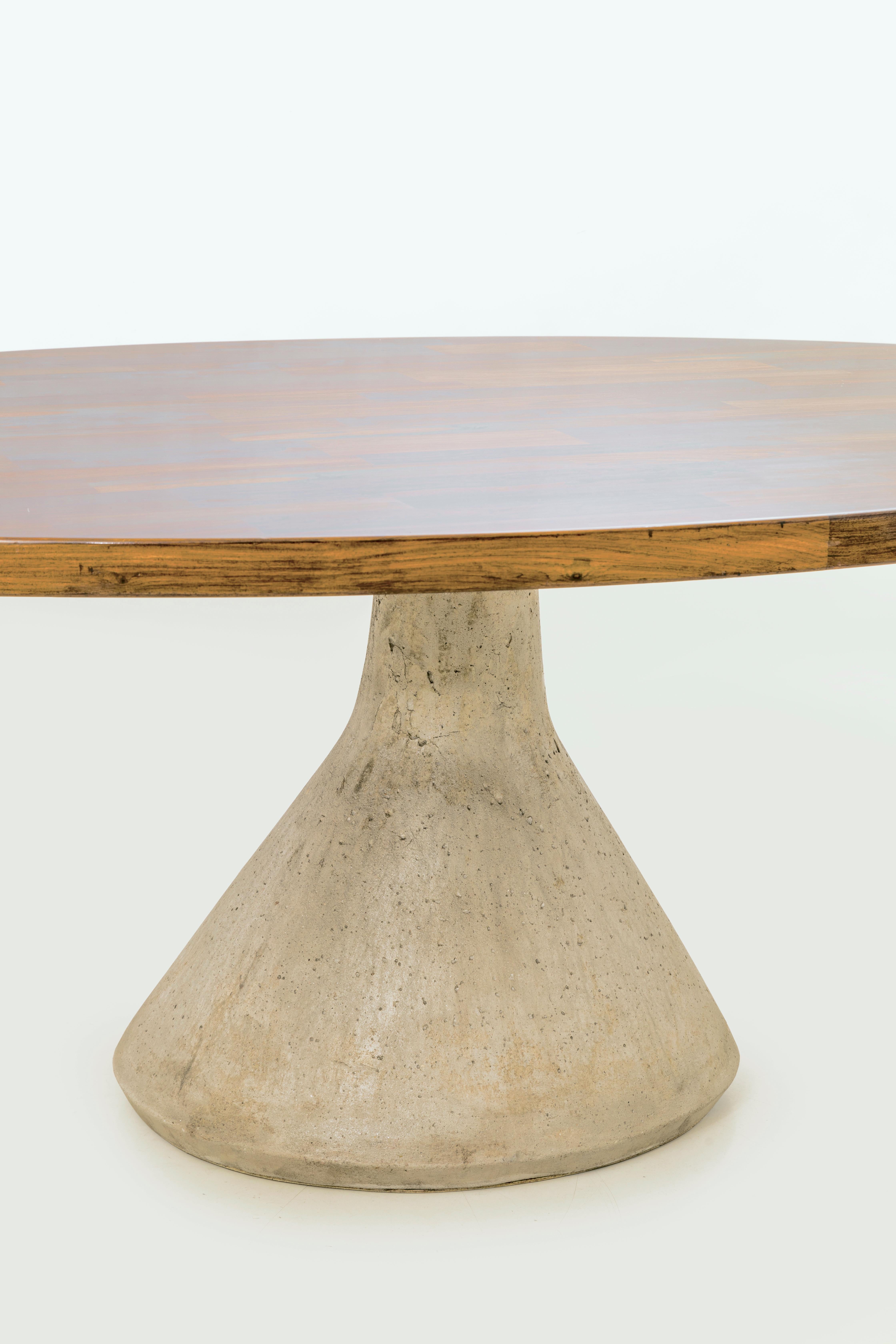 Metà XX secolo Tavolo ovale Guanabara di Jorge Zalszupin, Brasile, 1960 in vendita