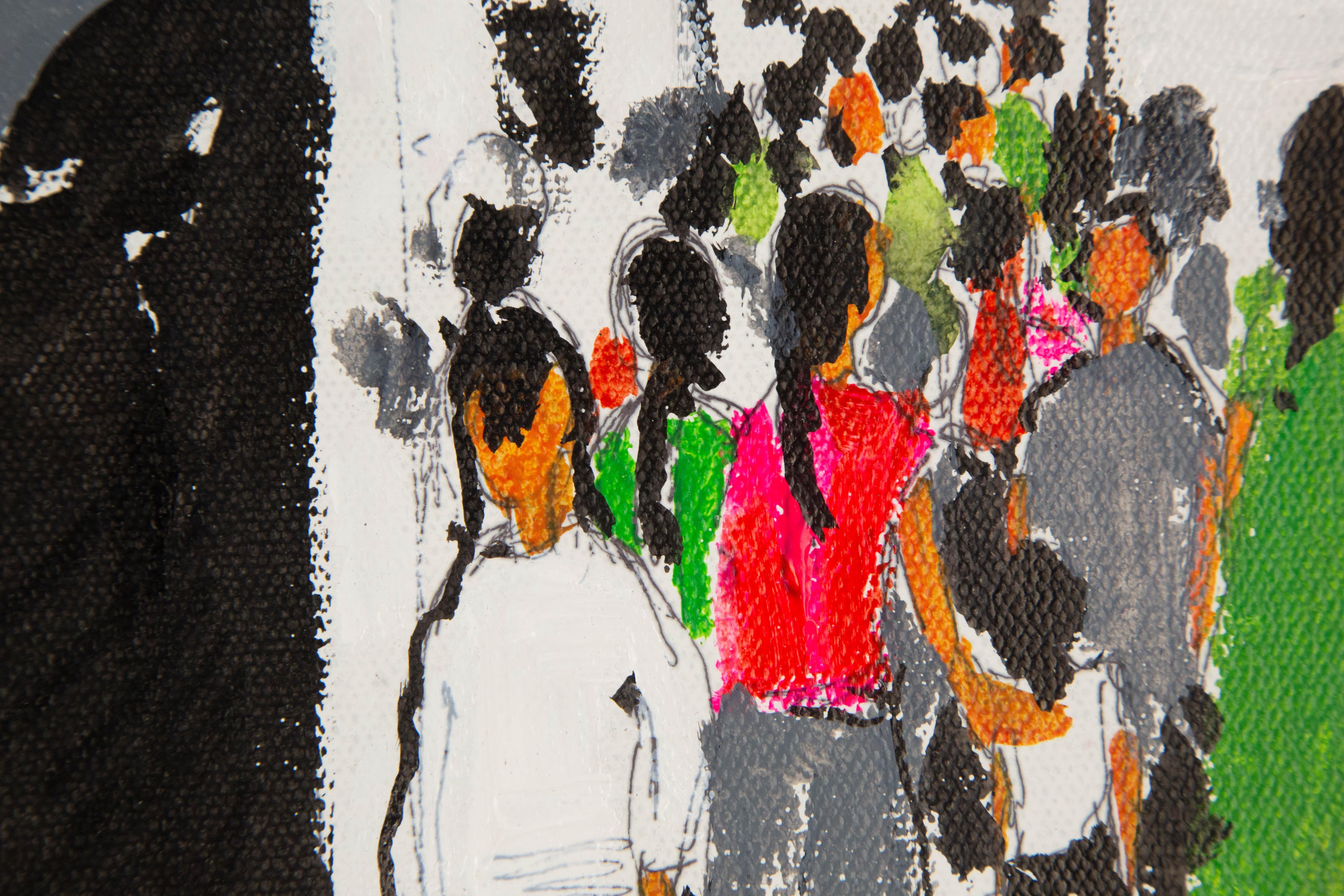 Guangyu Ding Contemporary Original Acrylic On Canvas 