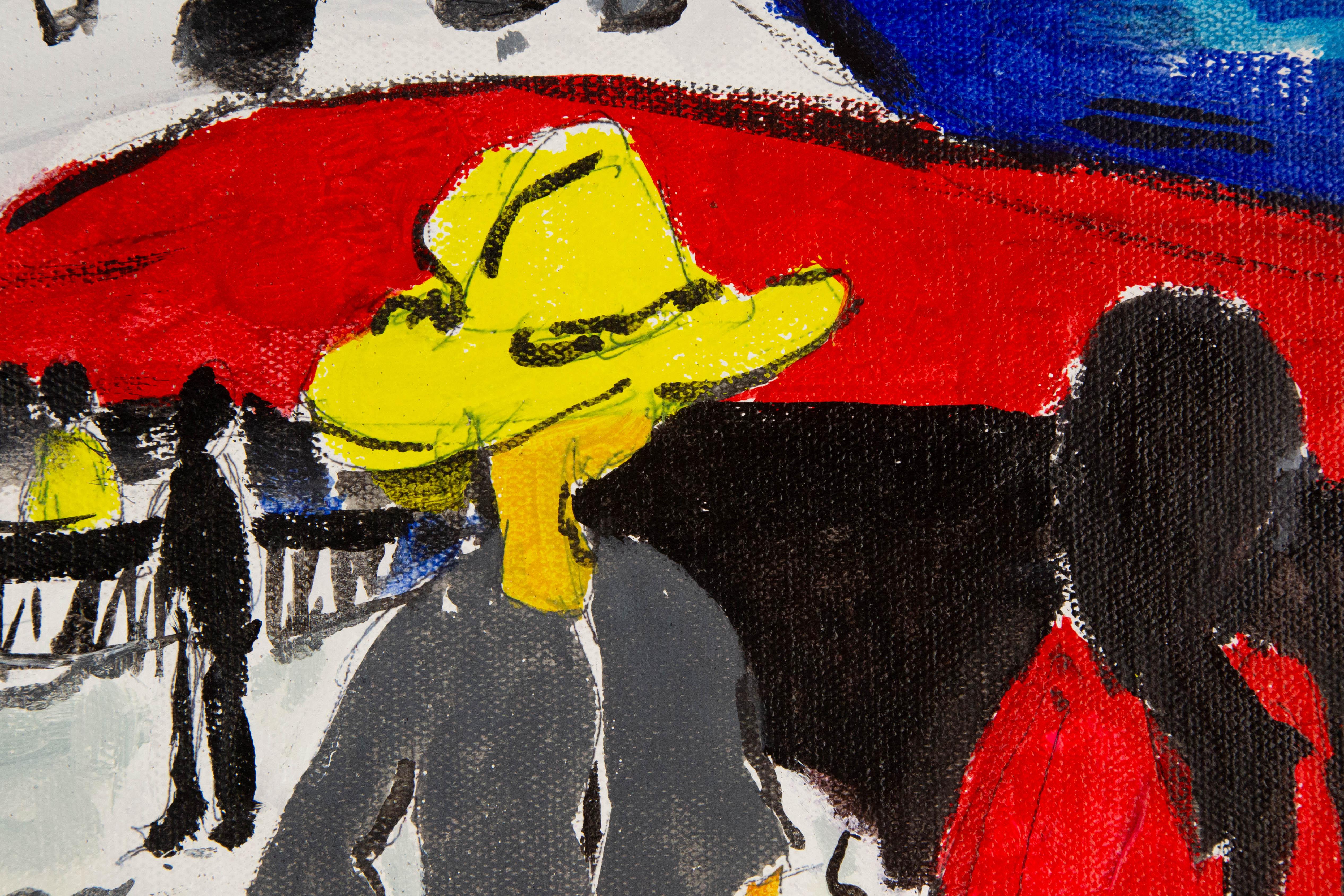 Guangyu Ding Zeitgenössische Original-Acrylmalerei 