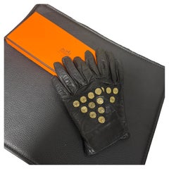 Gants en cuir Hermès