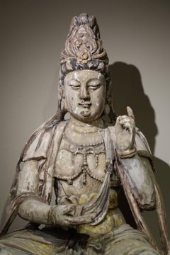 Guanyin, the Chinese Form of the Bodhisattva, Ming Style, China, 19th Century