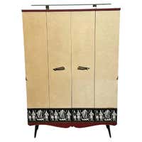 Oak wardrobe, 1950s. For Sale at 1stDibs
