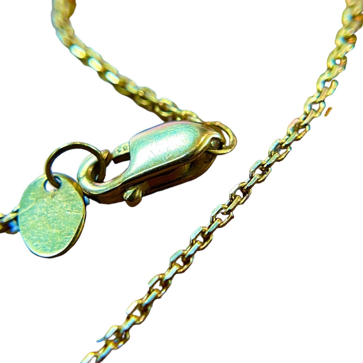 Women's or Men's Guardian Charm: 14K Yellow Gold Evil Eye Bracelet For Sale