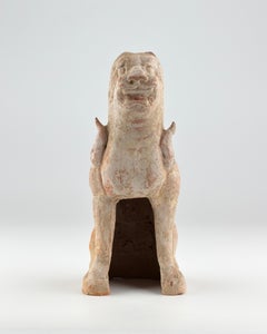 Guardian Haitai Lion Pottery Figure