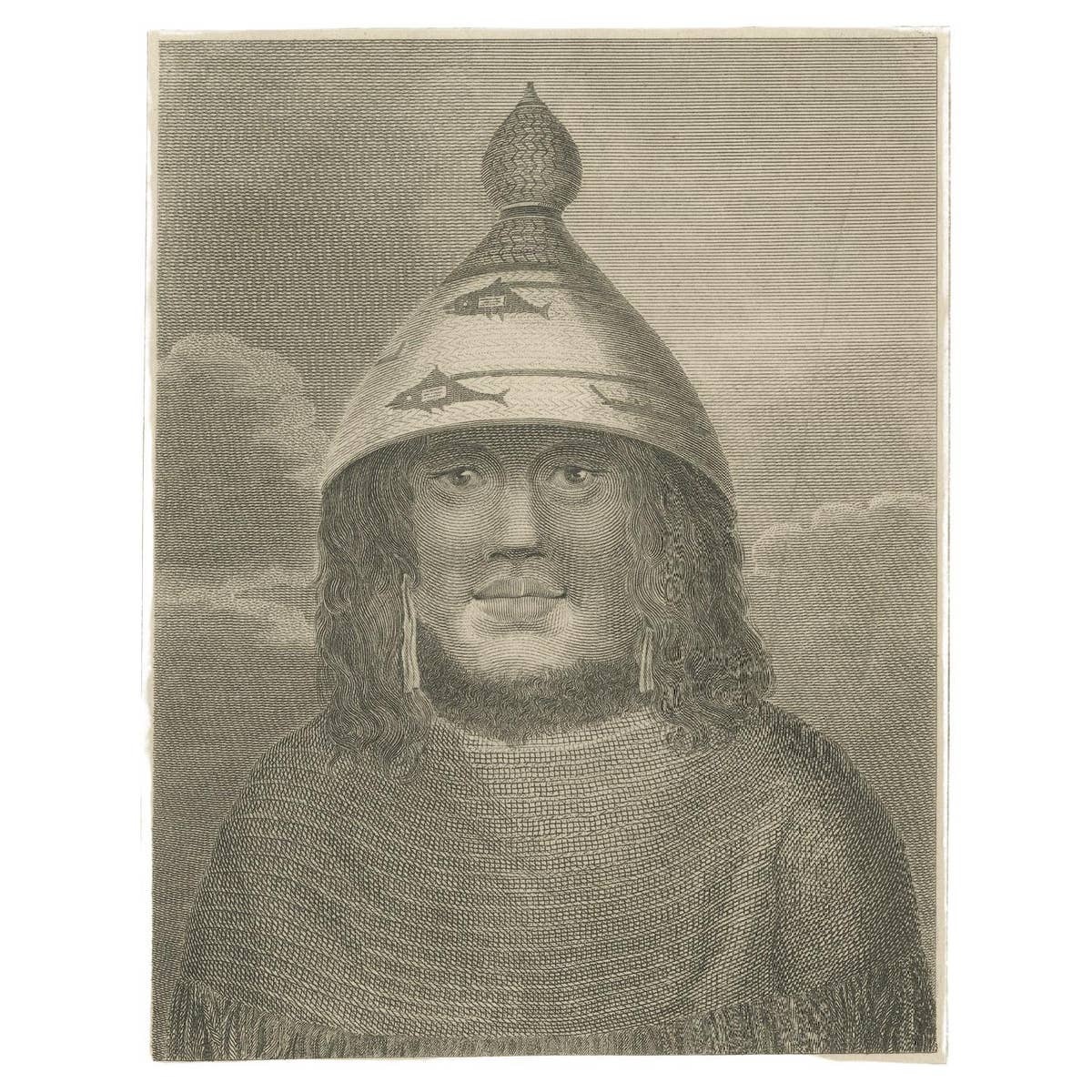 Guardian of Nootka Sound: A Lyddiker Etching from John Webber's Artistry, 1795
