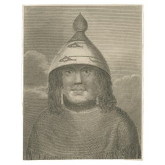 Il guardiano del suono di Nootka: Un'acquaforte di Lyddiker dall'opera di John Webber, 1795