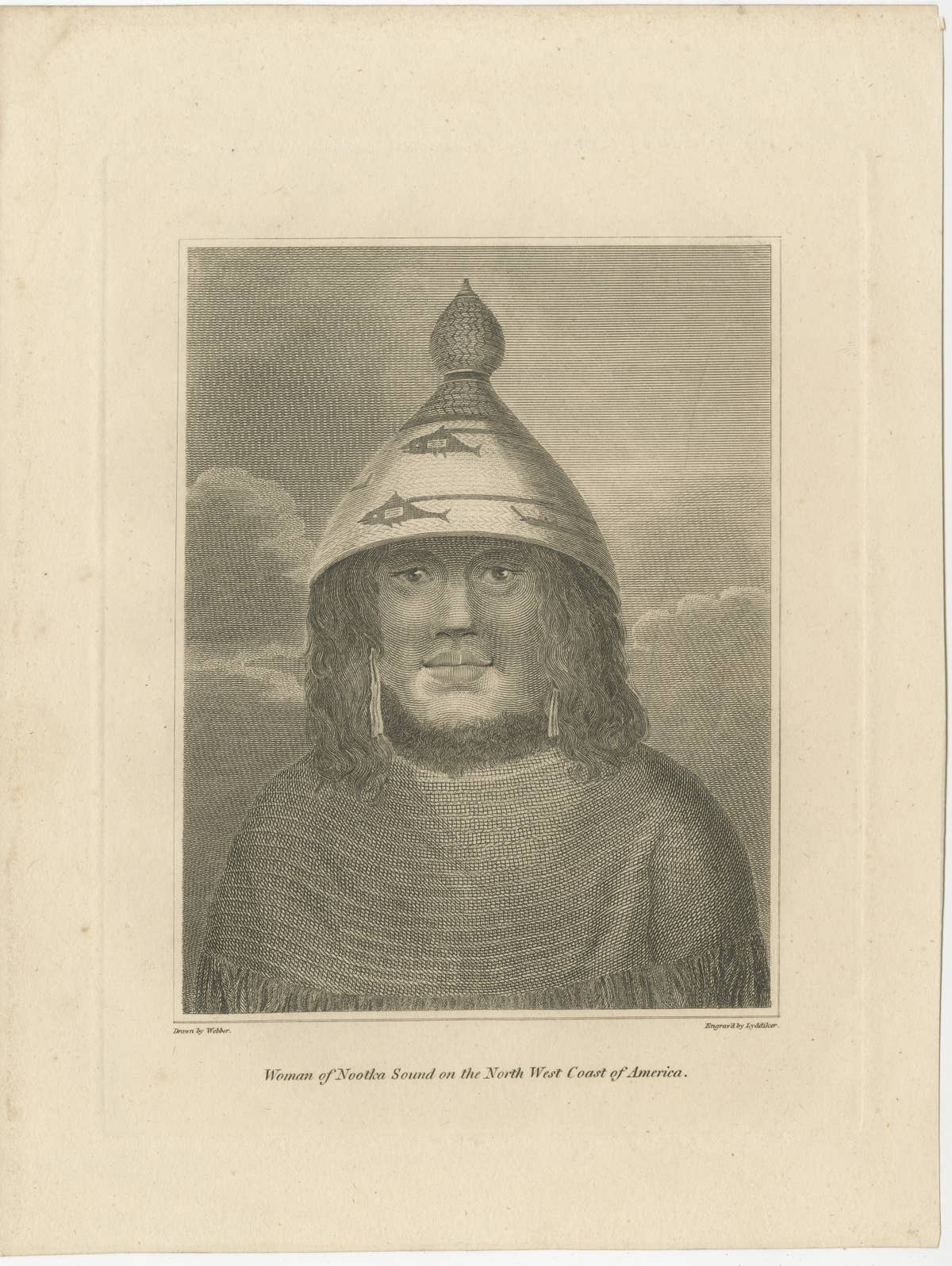 Guardian of Nootka Sound: A Lyddiker Etching from John Webber's Artistry, 1795