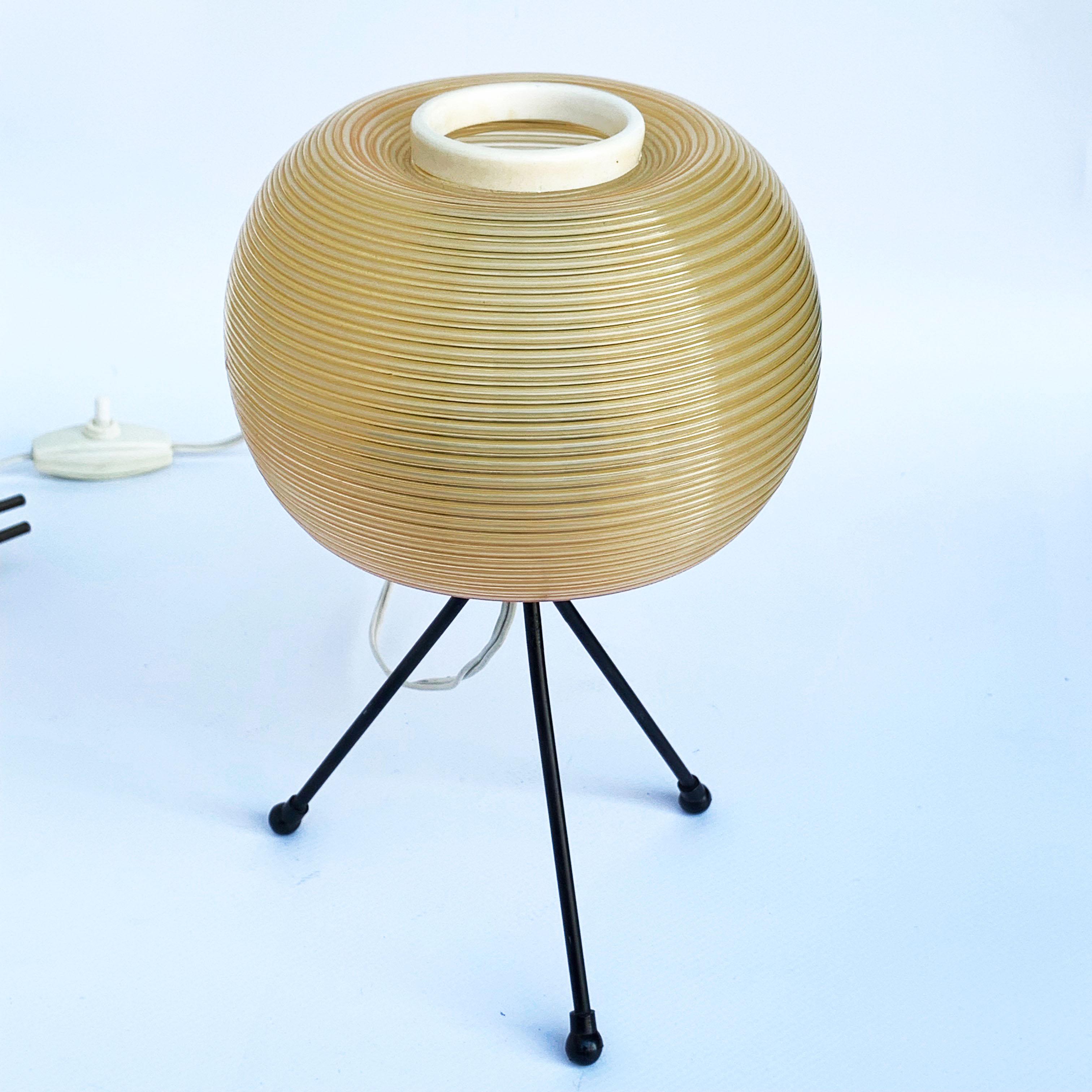 Mid-20th Century Guariche and Motte Midcentury Rotaflex French Table Lamp for Disderot, 1950s