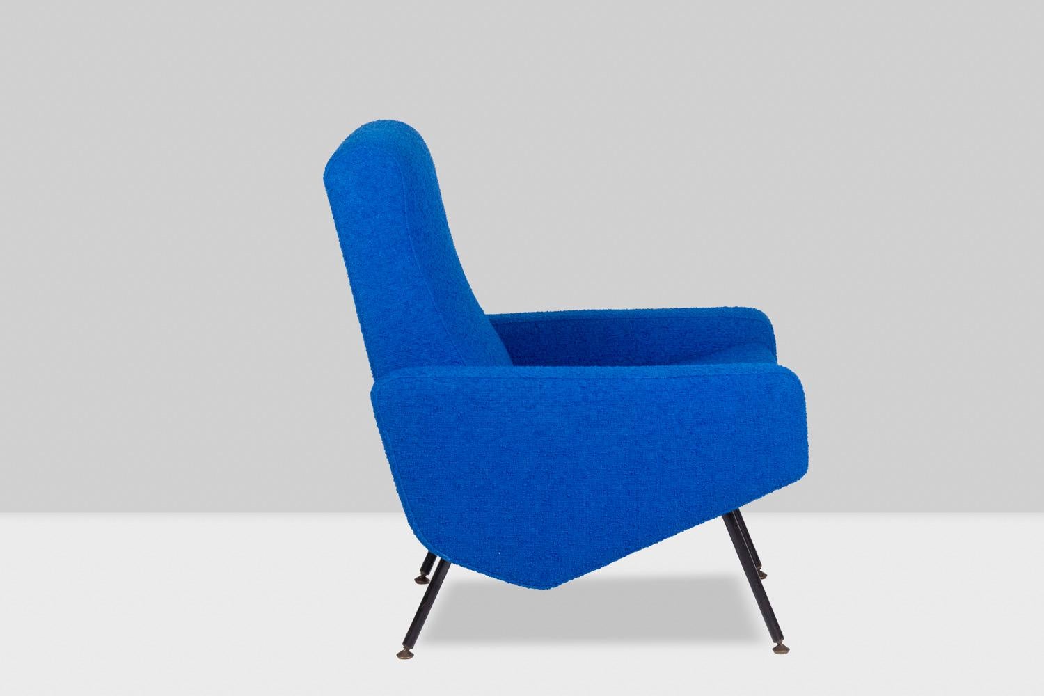 Guariche pour Airborne, Paire de fauteuils Troïka, années 1950 1