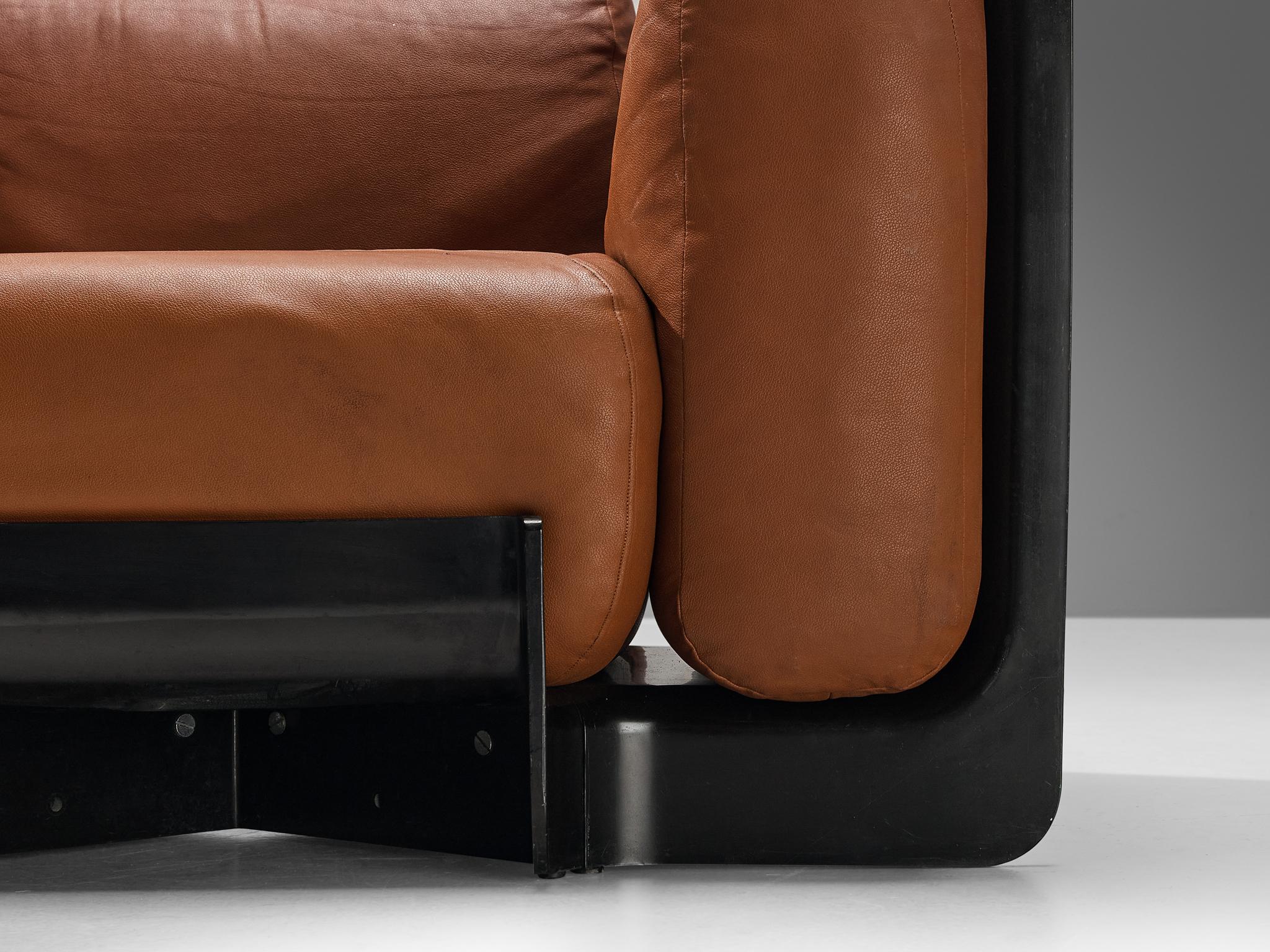 Guarnacci, Padovano & Claudio Vagnoni 'Duna' Lounge Chairs with Ottoman 6