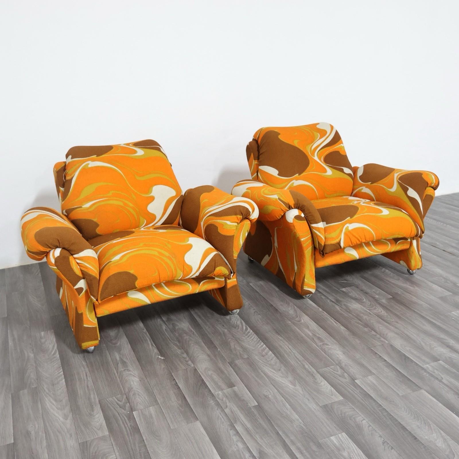 Guarnacci Padovano Vagnoni Coppia Di Poltrone 1P Mod. Ionica Design/One 70 en vente 3