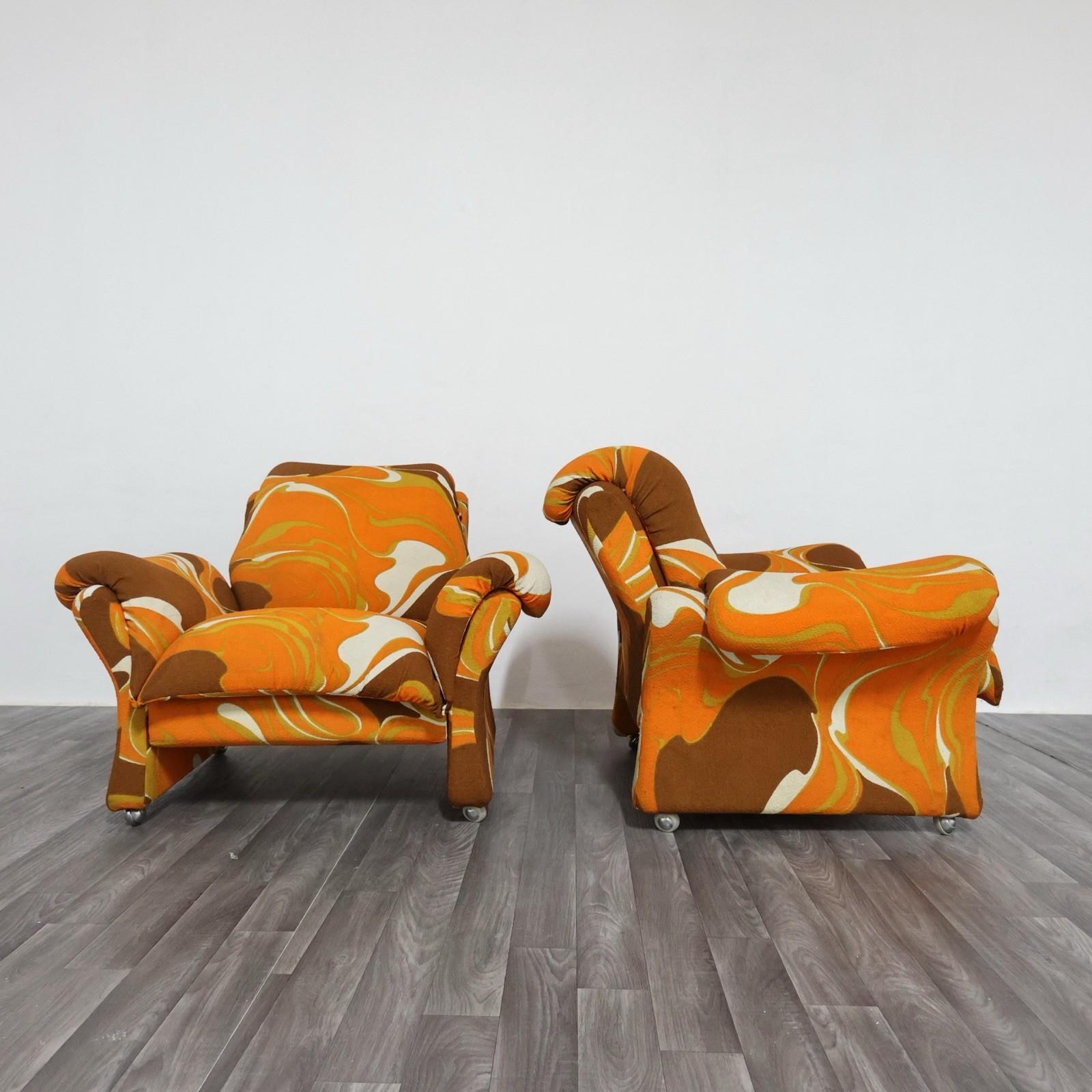 Guarnacci Padovano Vagnoni Coppia Di Poltrone 1P Mod. Ionica Design/One 70 en vente 5