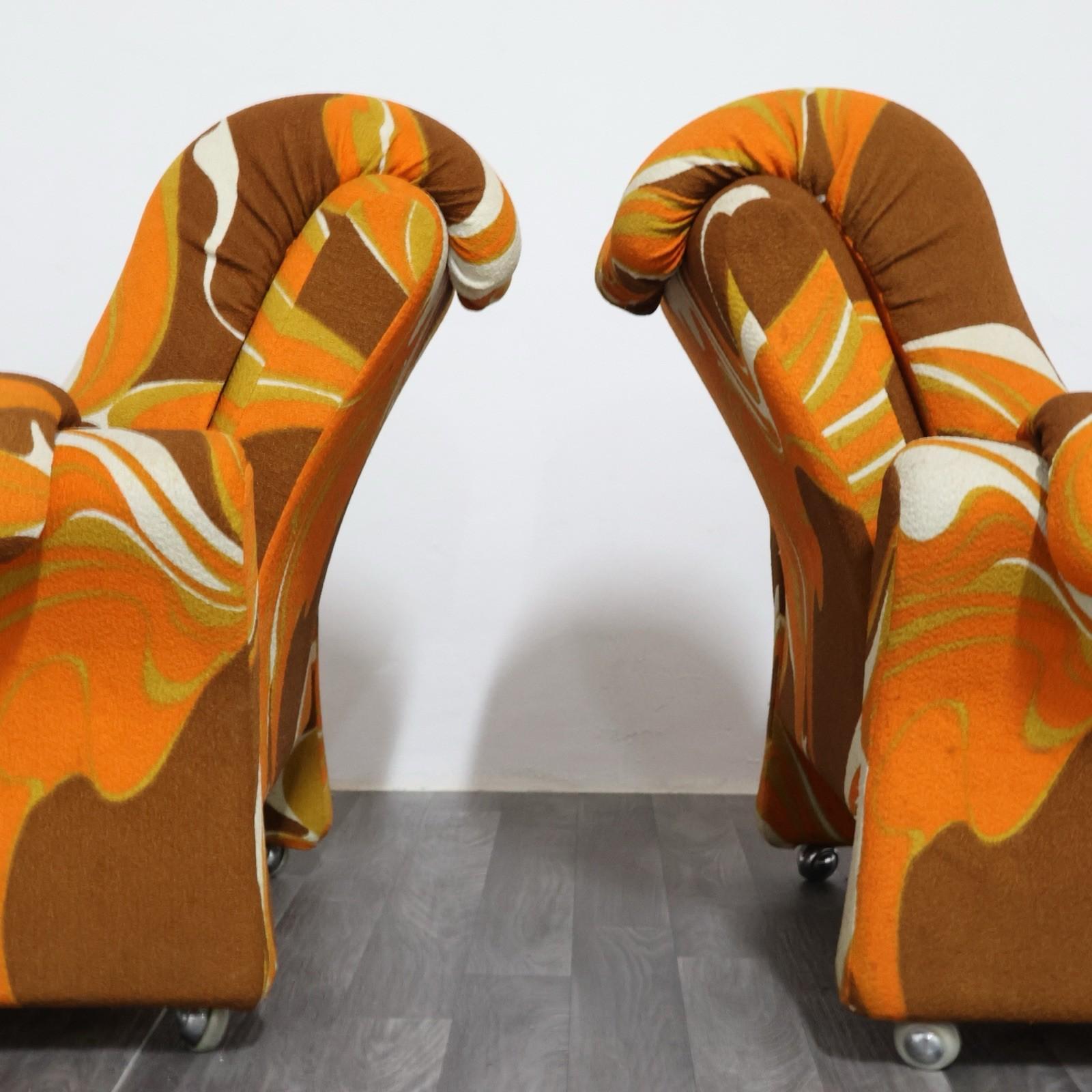 Guarnacci Padovano Vagnoni Coppia Di Poltrone 1P Mod. Ionica Design/One 70 en vente 9