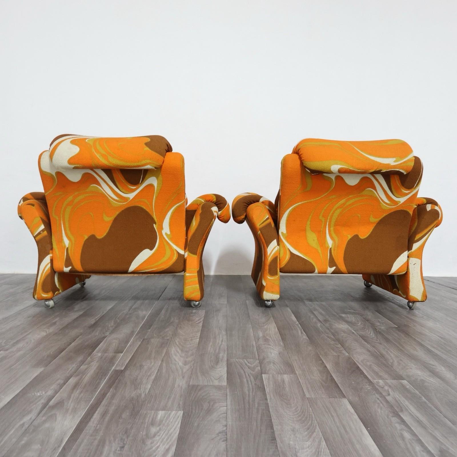 Guarnacci Padovano Vagnoni Coppia Di Poltrone 1P Mod. Ionica Design/One 70 en vente 10