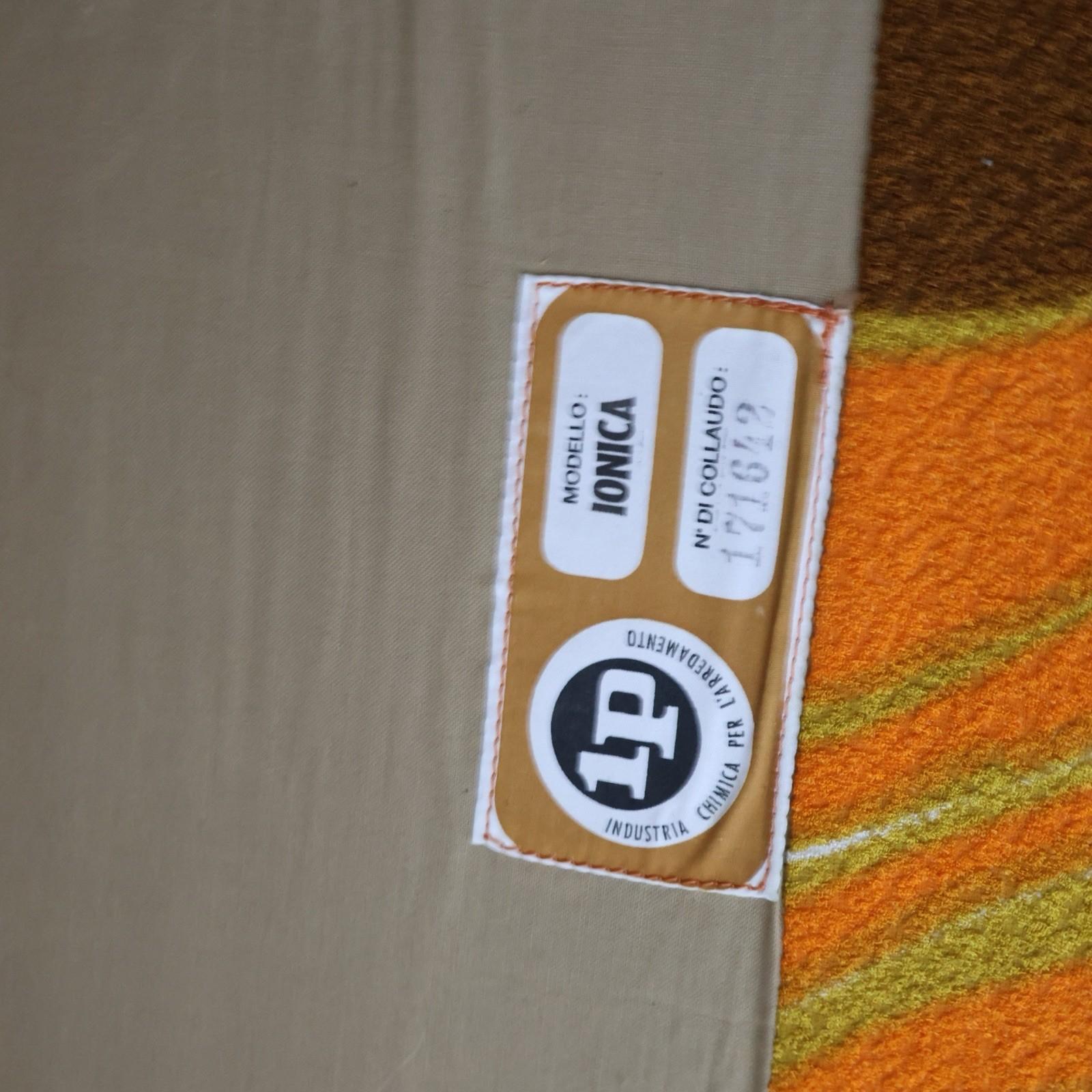 Ère spatiale Guarnacci Padovano Vagnoni Coppia Di Poltrone 1P Mod. Ionica Design/One 70 en vente