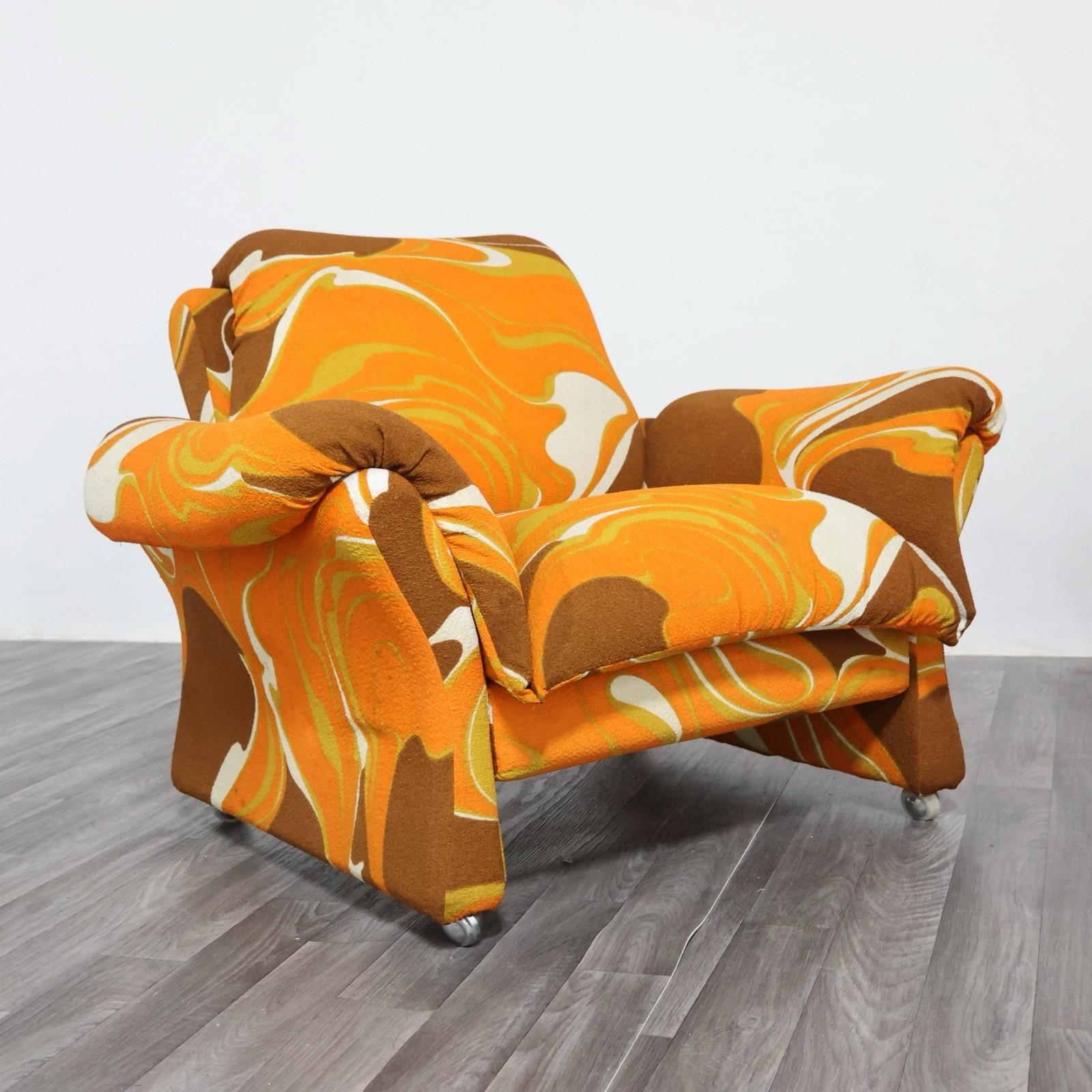 Fin du 20e siècle Guarnacci Padovano Vagnoni Coppia Di Poltrone 1P Mod. Ionica Design/One 70 en vente