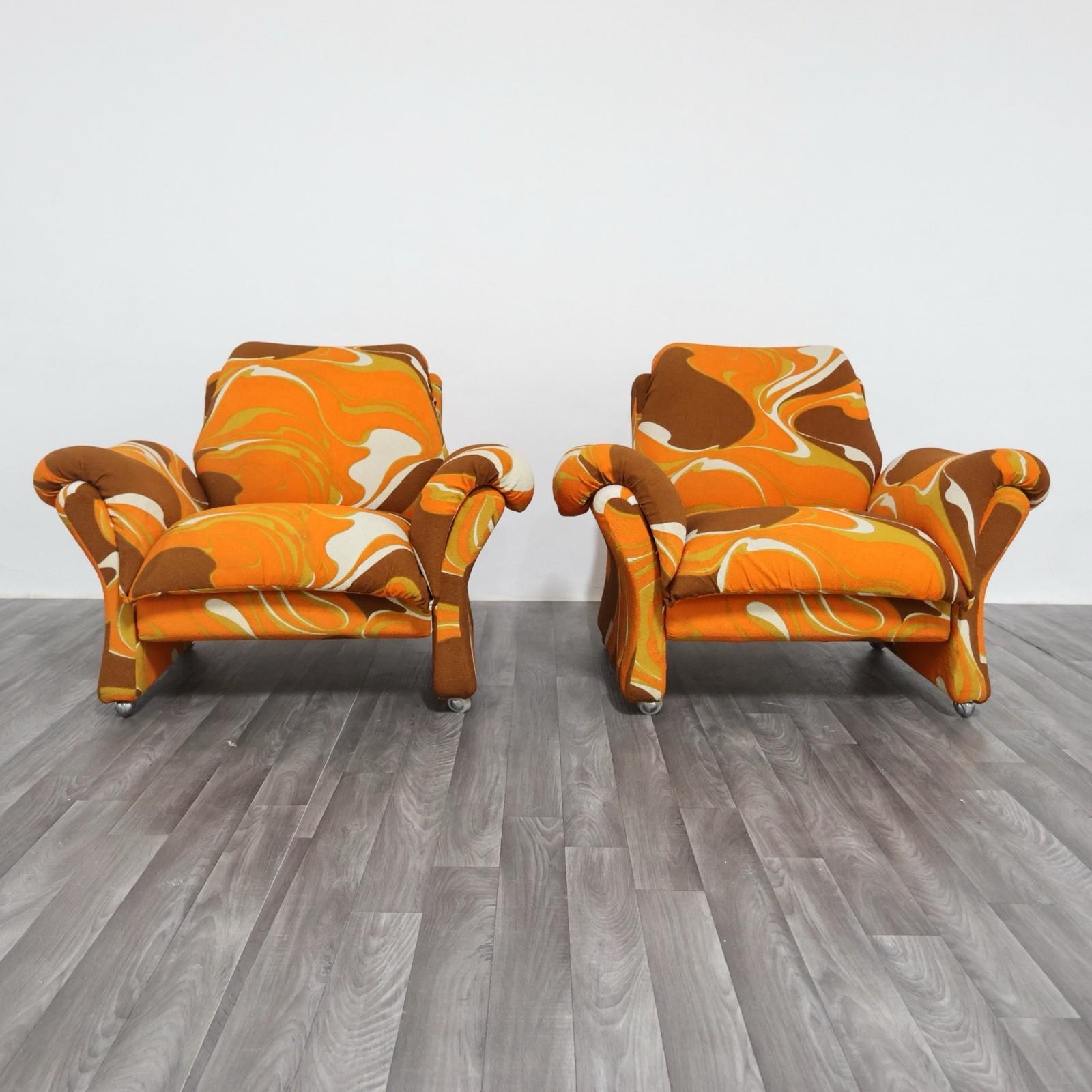 Guarnacci Padovano Vagnoni Coppia Di Poltrone 1P Mod. Ionica Design/One 70 en vente 2