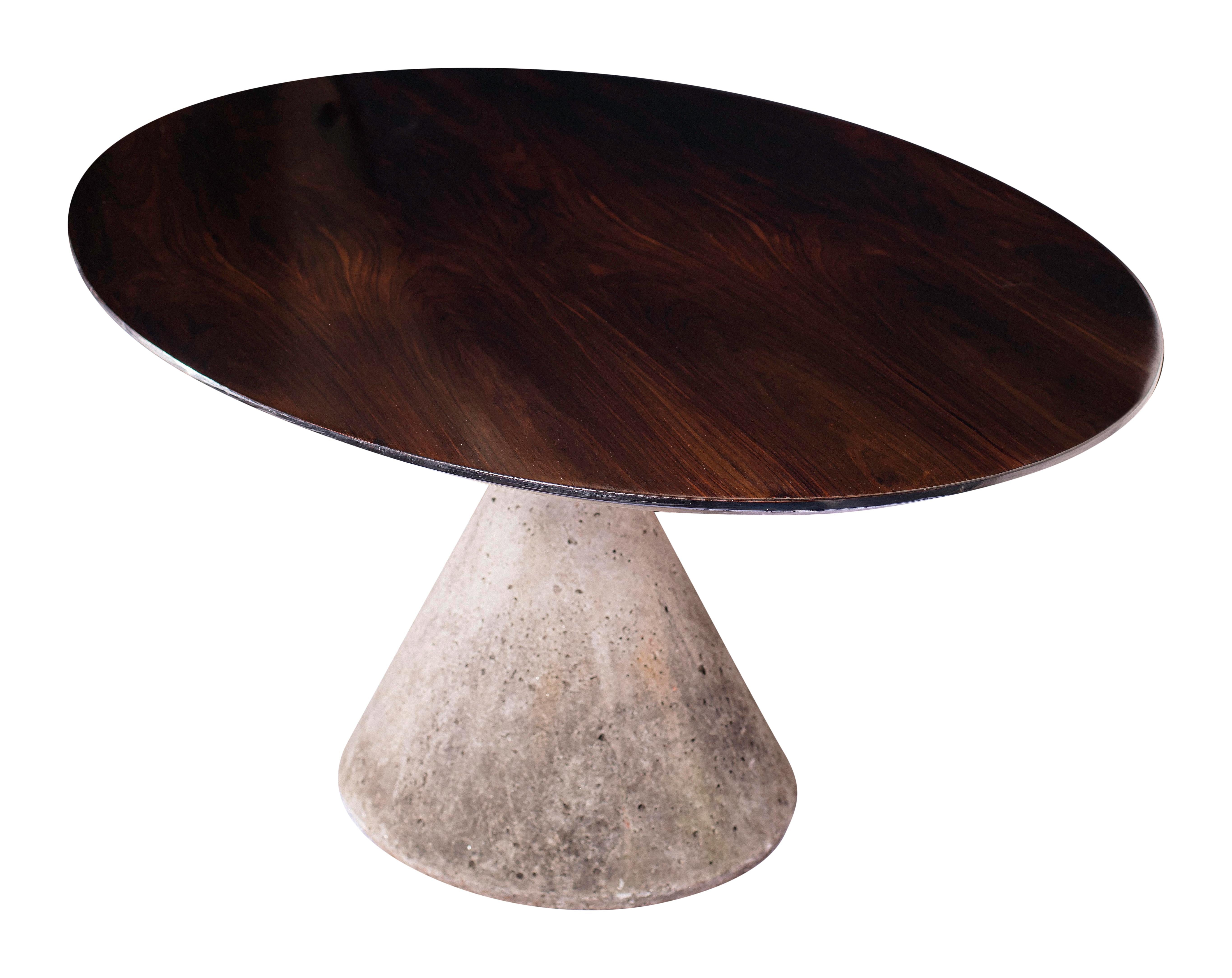 Mid-Century Modern Table de salle à manger Guaruja par Jorge Zalszupin, Modernité du milieu du siècle, 1970 en vente