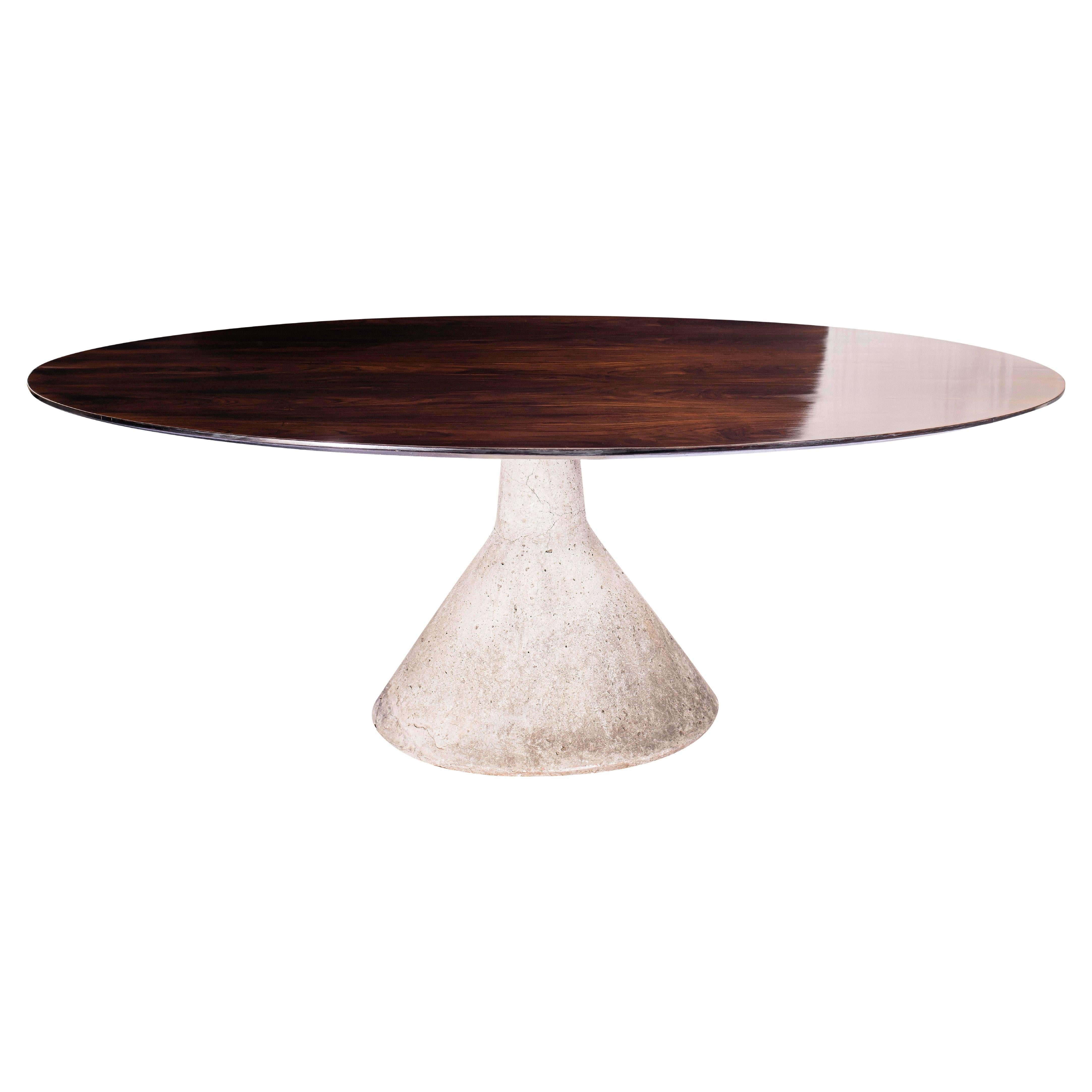 Table de salle à manger Guaruja par Jorge Zalszupin, Modernité du milieu du siècle, 1970