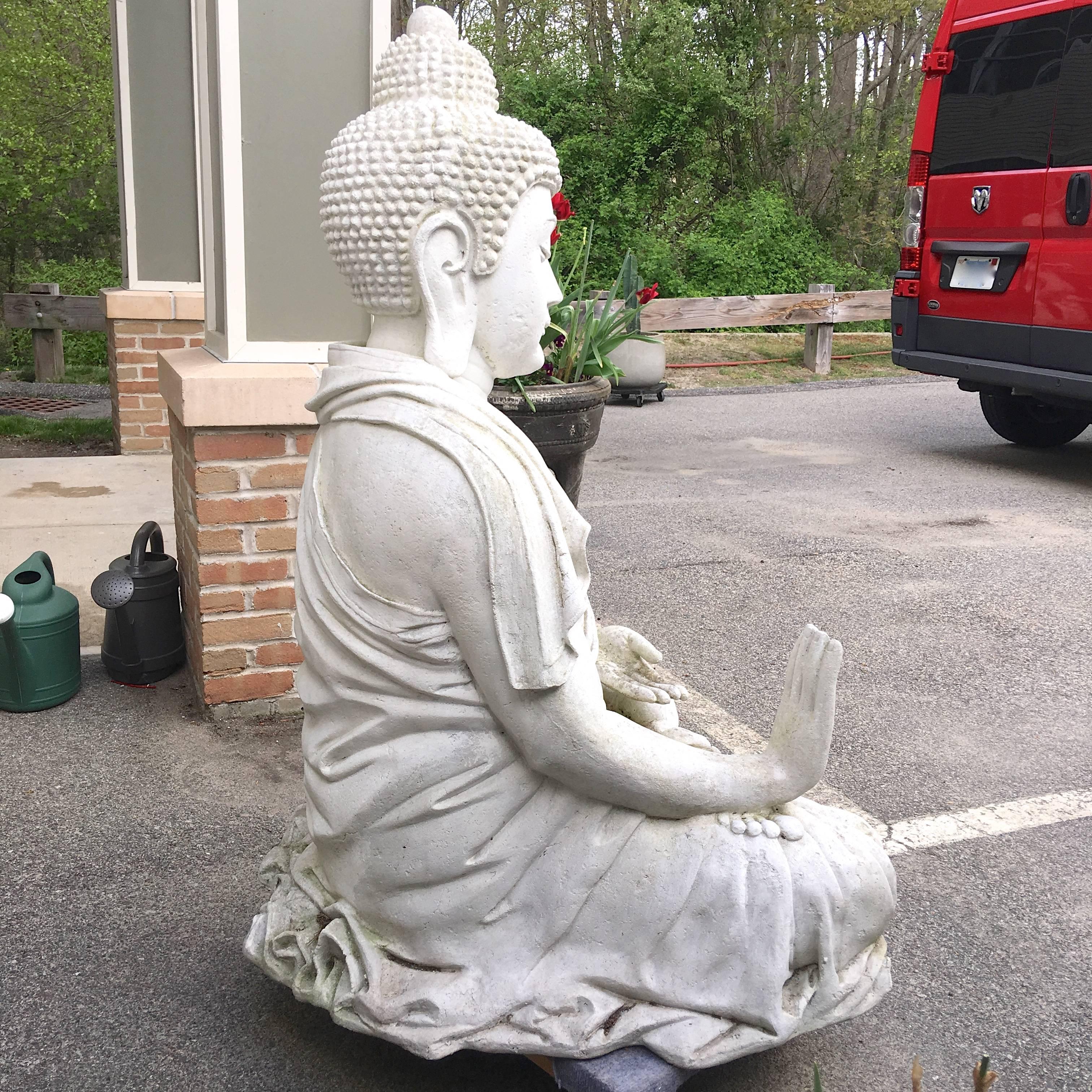 American Guatama Buddha Lifesize Garden Statue