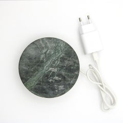 - Guatemala Green Marble Base, Small, 15W Wireless Charger