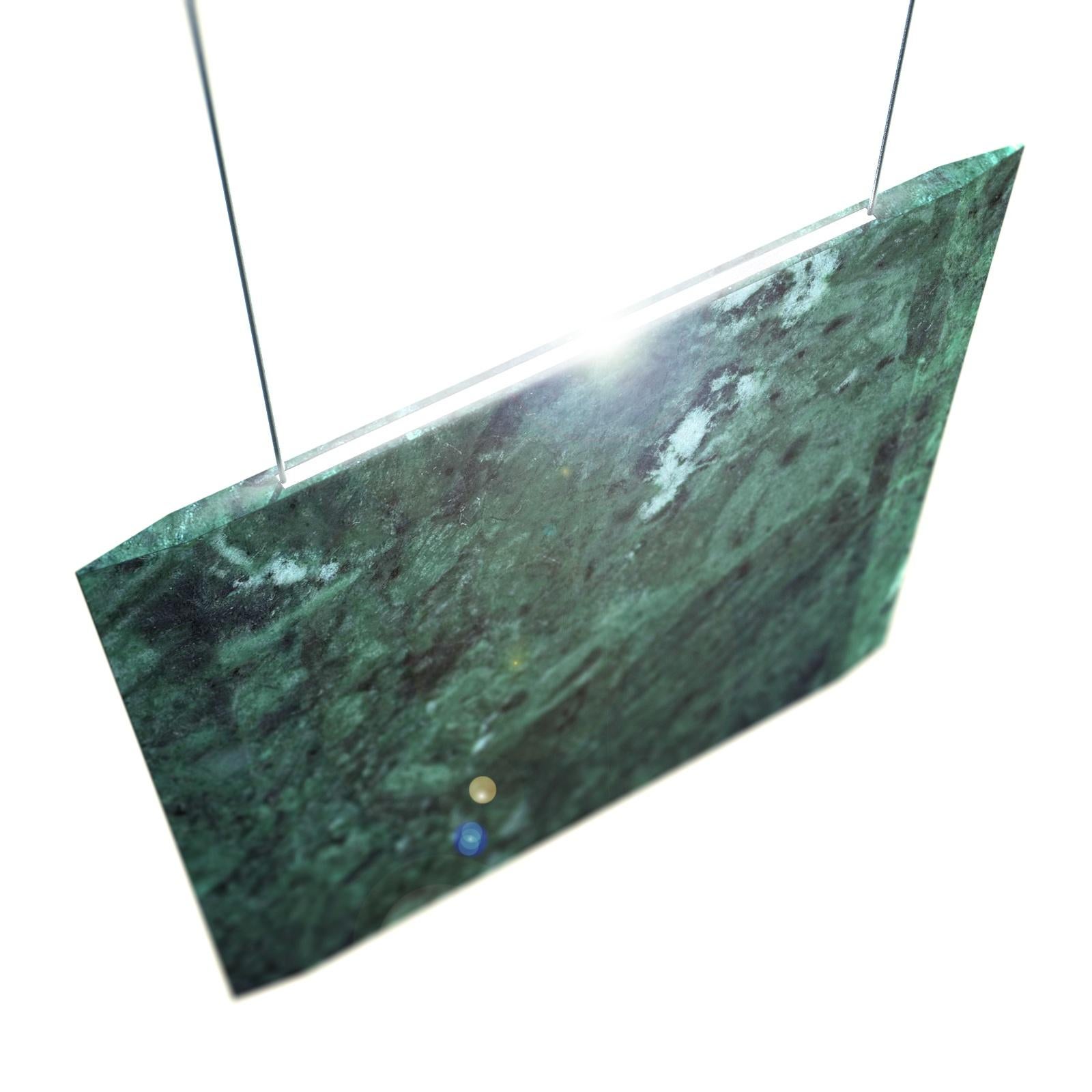 Contemporary Guatemala Marble Ceiling Lamp 