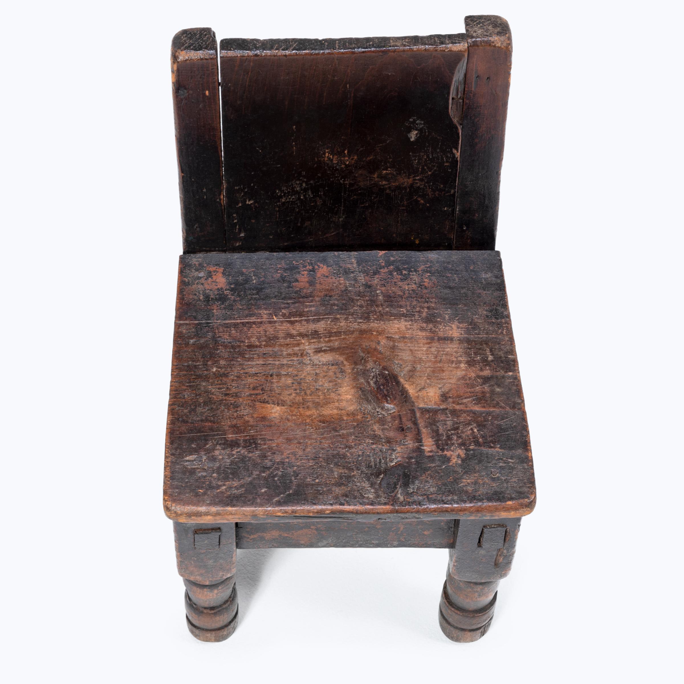 20th Century Guatemalan Child's Chair, circa 1900