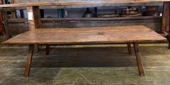Guatemalan Coffee Table with Butterfly Inlay