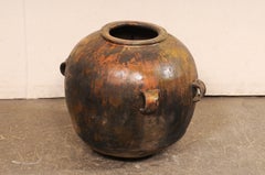 Guatemalan Glazed Cooking Pot w/Handles