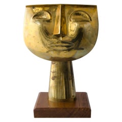 Guayasamin 'tete bronce' Artist: Oswaldo Guayasamin