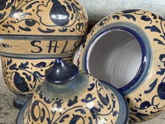 Gubbio - Paire de jarres en céramique de la Renaissance:: Italie