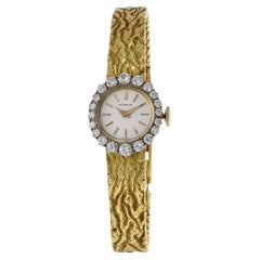 Gubelin 1960's 18KT Yellow Gold Ladies 2.00CT Diamond Watch