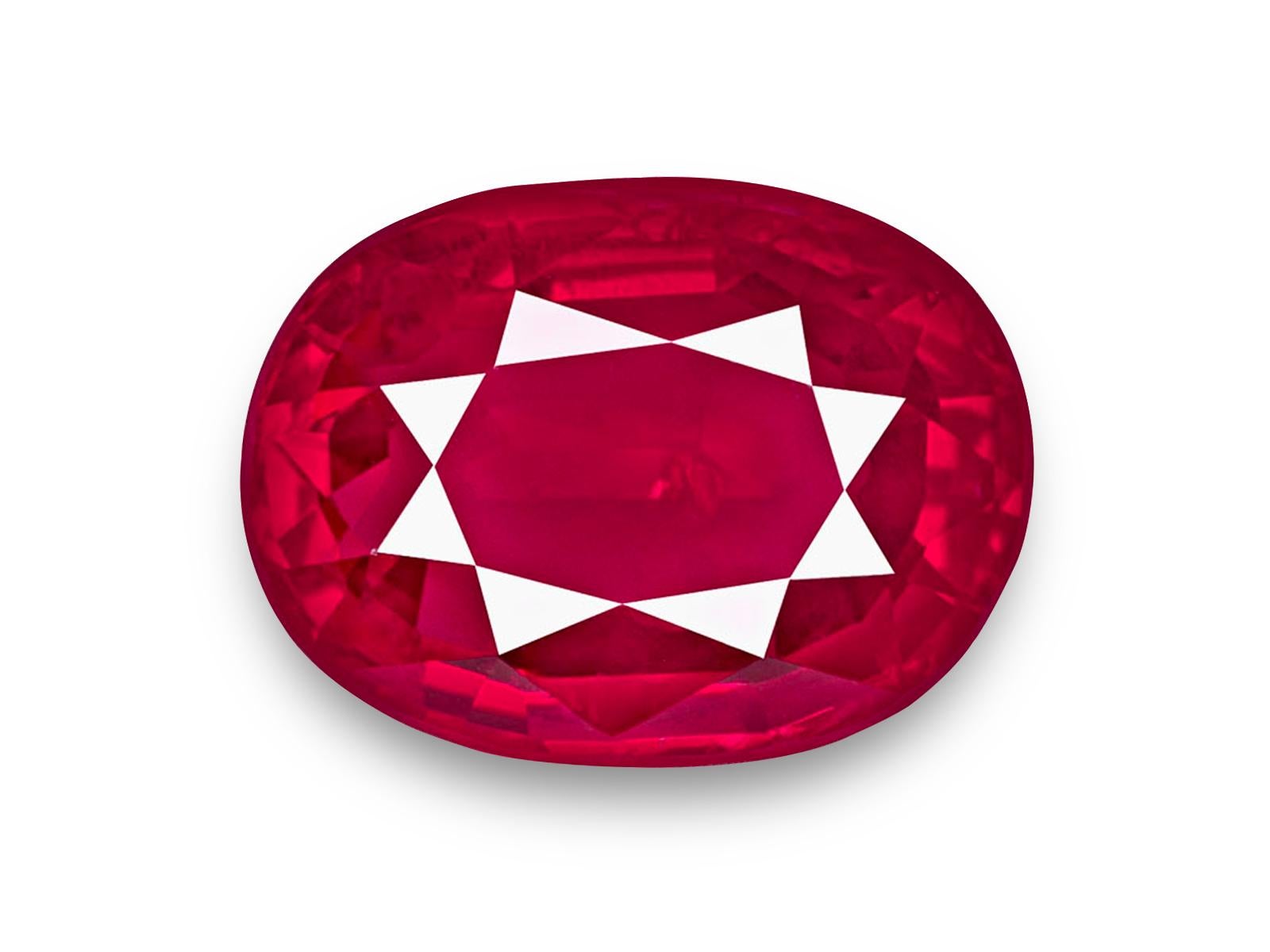 Antique Cushion Cut GIA Certified 5 Carat Unheated/Untreated Ruby from Mozambique For Sale