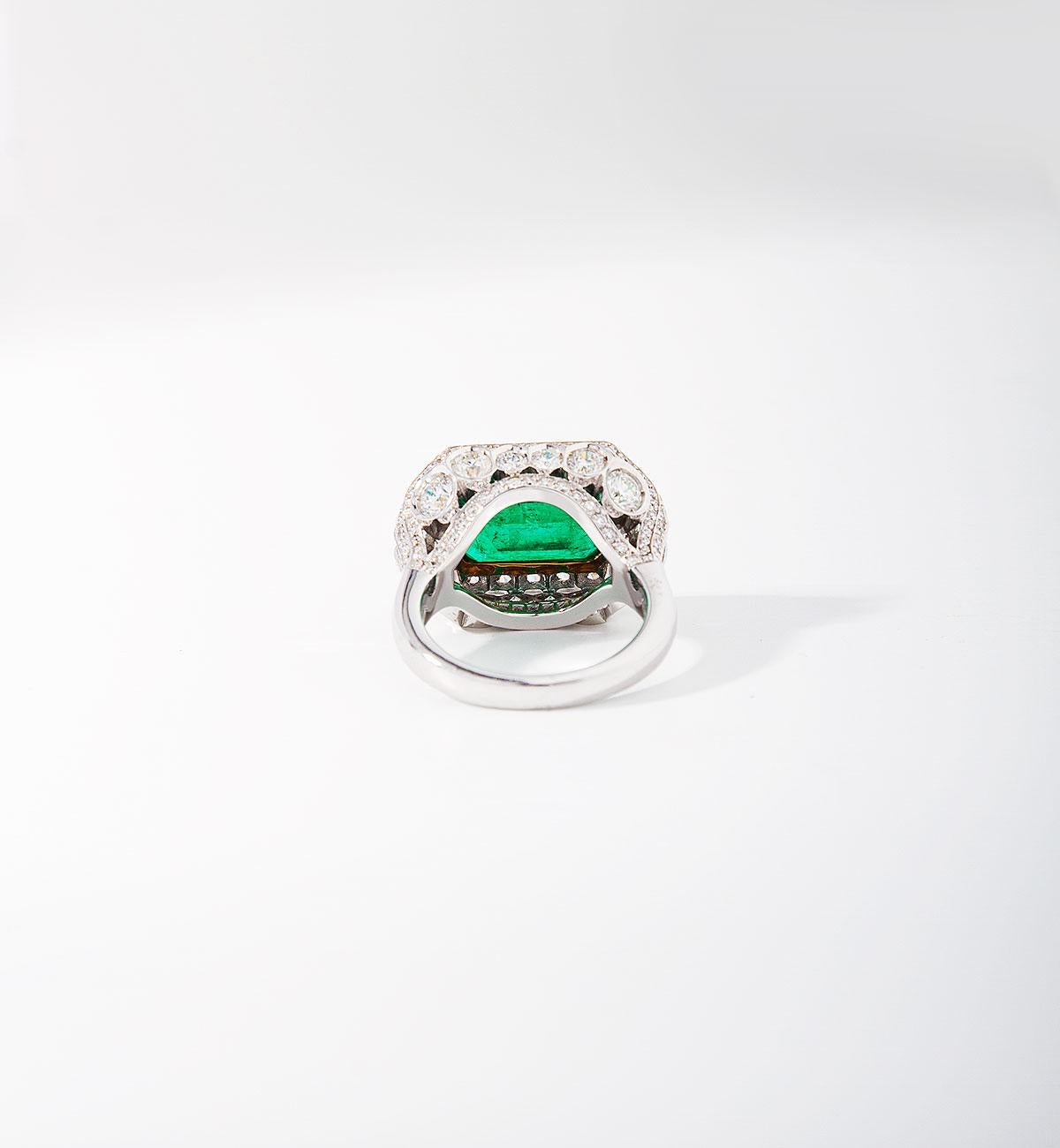 5 carat emerald ring