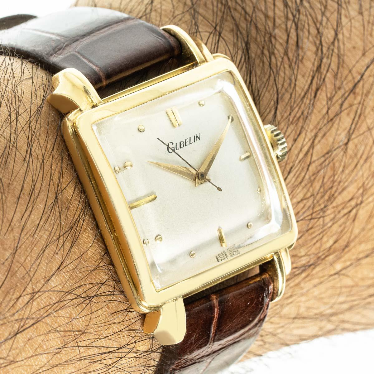 Gübelin Cioccolatone Yellow Gold 32mm 2029 For Sale 4
