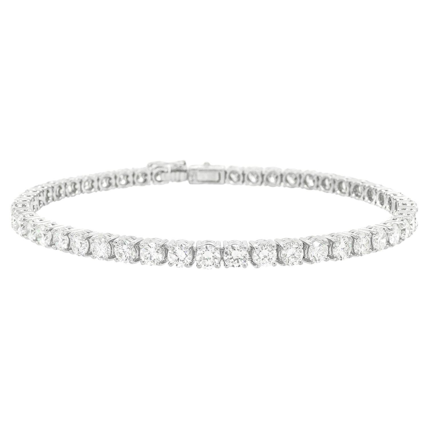 Gubelin Diamond-Set Gold Line Bracelet