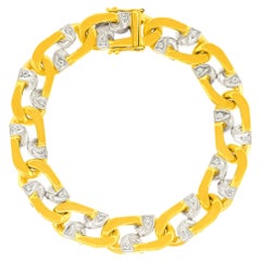Gubelin Fifties Gold & Diamond Bracelet