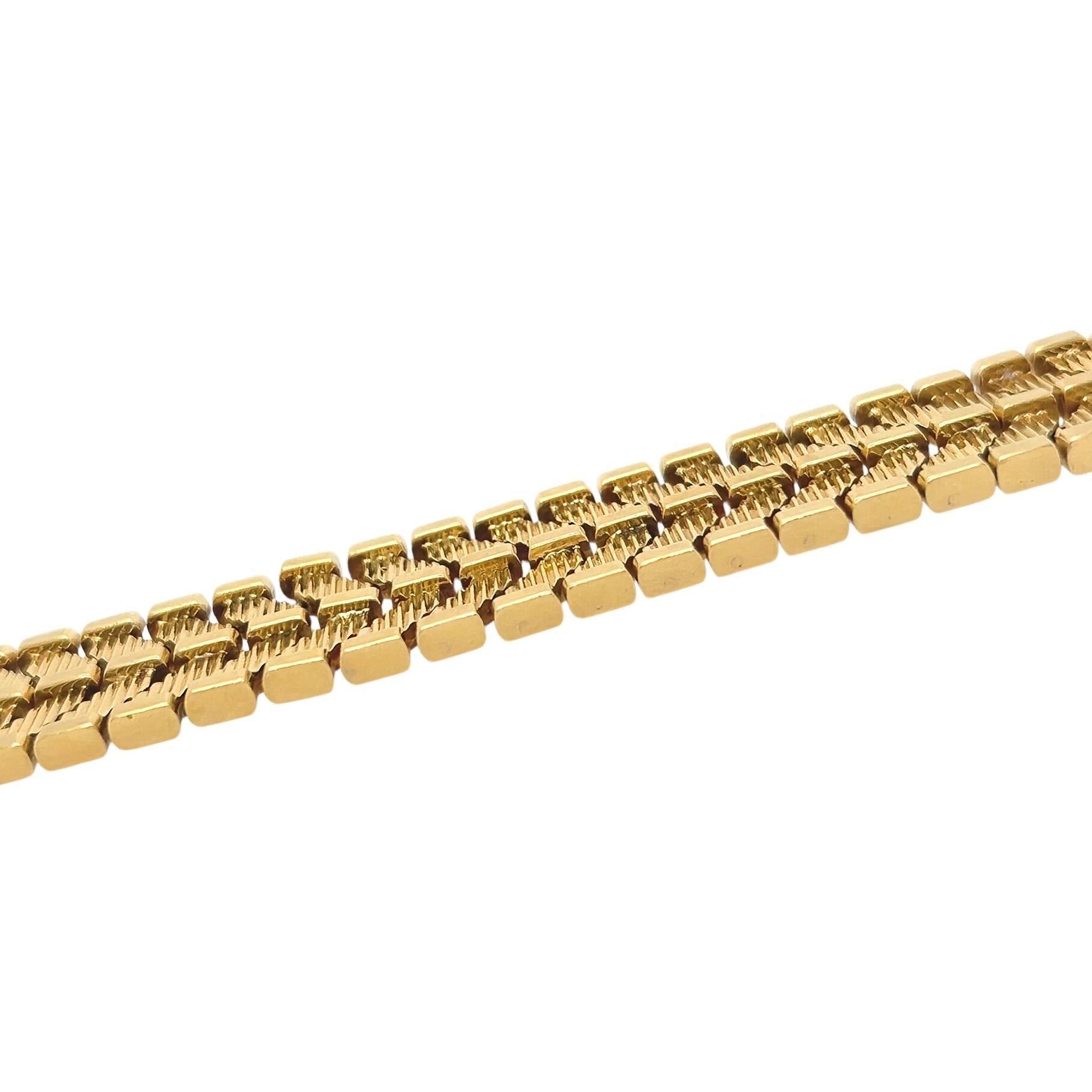 GUBELIN Bracelet à chevrons en or Pour femmes en vente