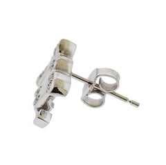 Gubelin Gold Diamond Scorpio Zodiac Sign Stud Earrings