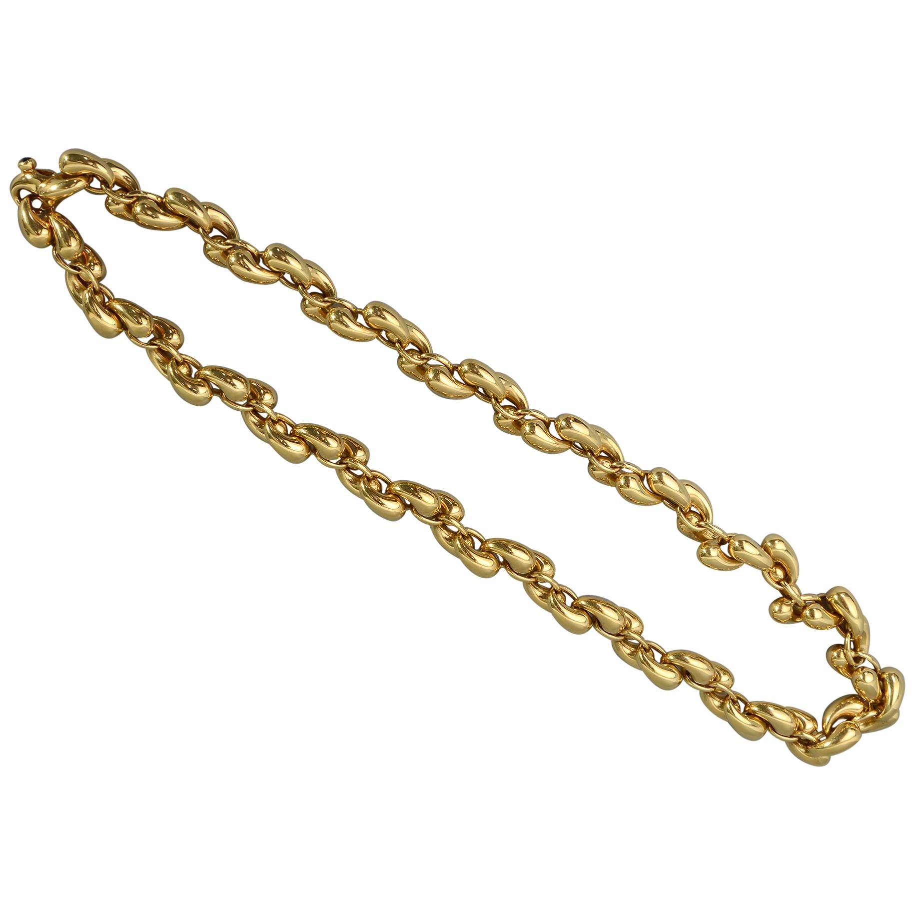Gubelin Gold Links Chain Necklace