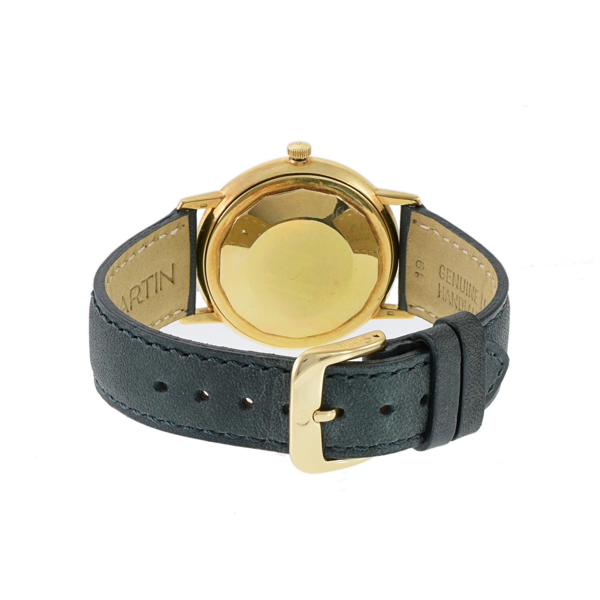 Gubelin Ipso Matic 18K Yellow Gold Automatic Watch In Good Condition For Sale In New York, NY