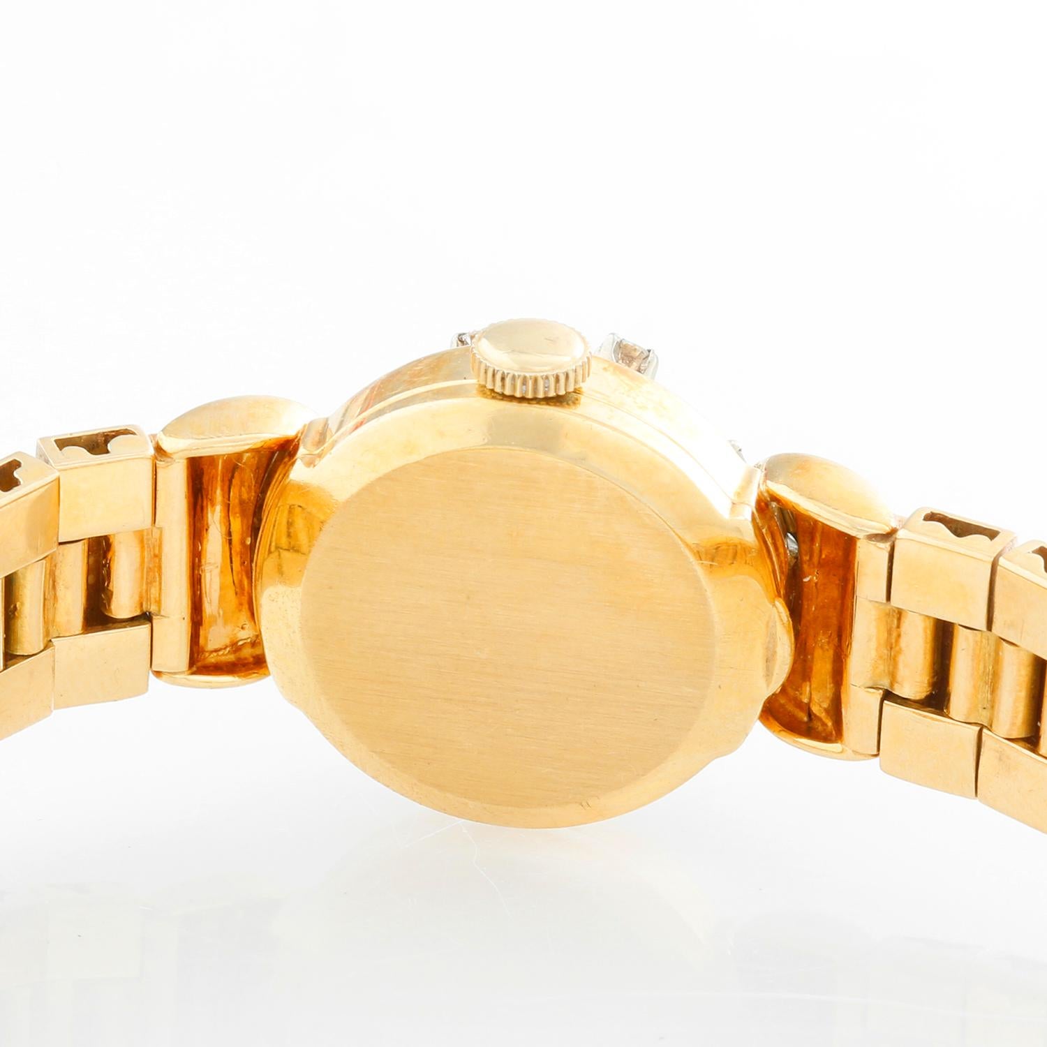 Women's Gubelin Ladies Yellow Gold and Diamond Bracelet Watch