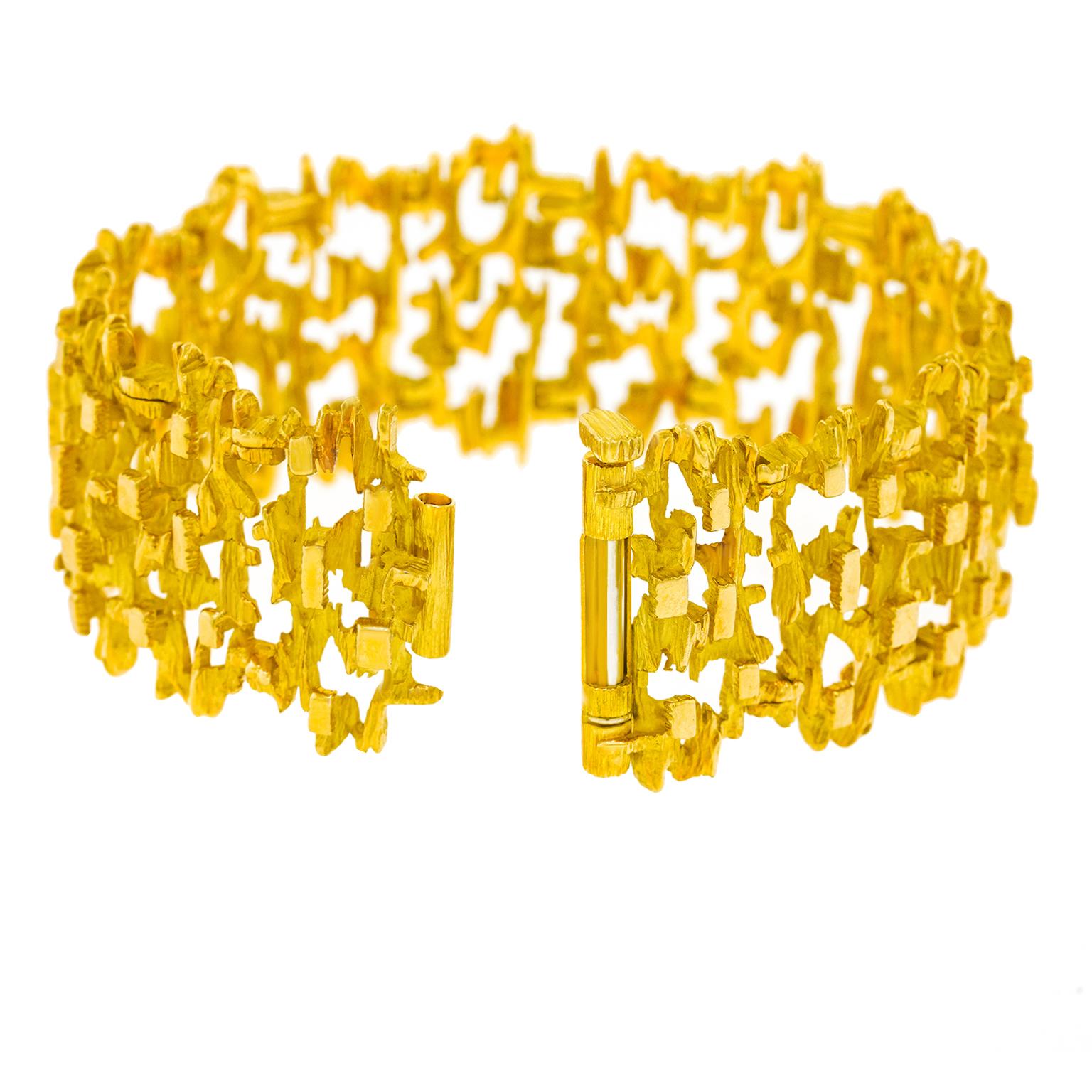 Gubelin Modernist Gold Bracelet 7